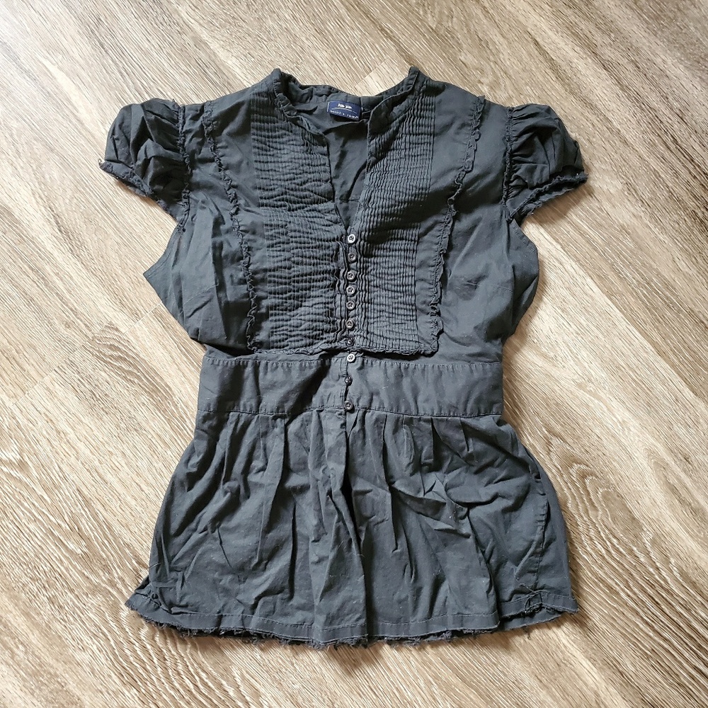 Bailey's Point Button Up Blouse